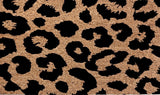 CHEETAH PRINT DOORMAT