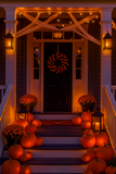 [PORCH DECOR] : ORANGE HOLLOW