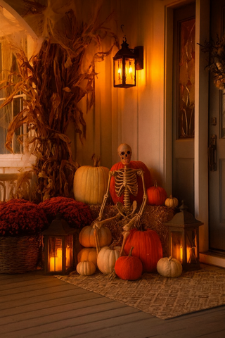 [PORCH DECOR] : THE HAUNTED HAYSTACK