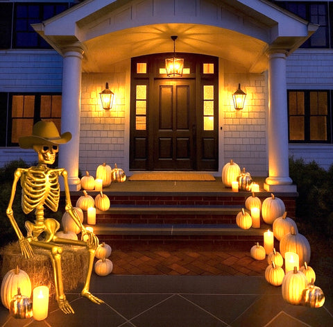 [PORCH DECOR] : GHOSTS IN GOLD