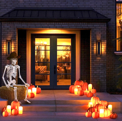 [PORCH DECOR] : ORANGE YOU SPOOKED?